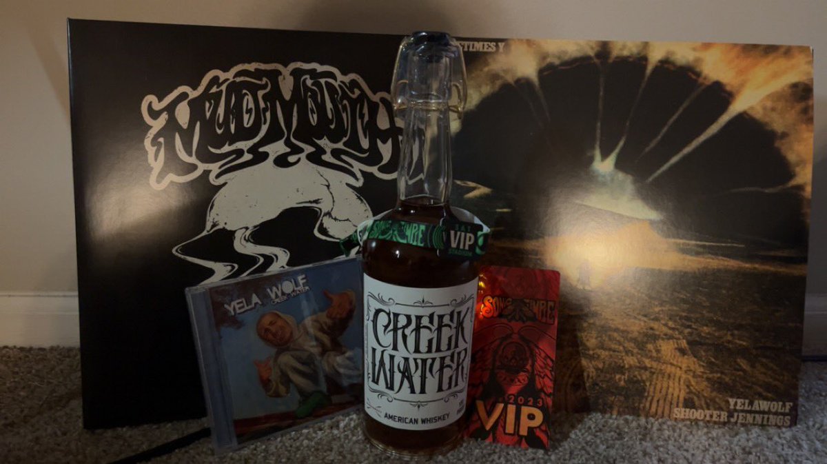 TaylorHeckman13's tweet photo. Stoked to see @Yelawolf again in a few weeks and finally taste this Creek Water!!.. not opening it till showtime!! https://t.co/DWID1AwjPt