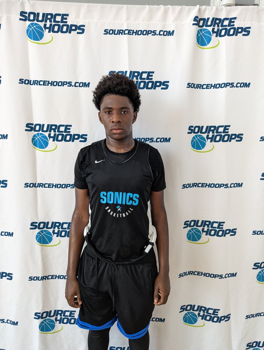 SourceHoops's tweet photo. 2025 Jayshawn Claude (Sonics/Northeast HS) is an athletic forward that can really defend. He excels in transition and constantly attacks the rim. #SourceHoops #MiamiSpringClassic https://t.co/A4oa0UBcv4