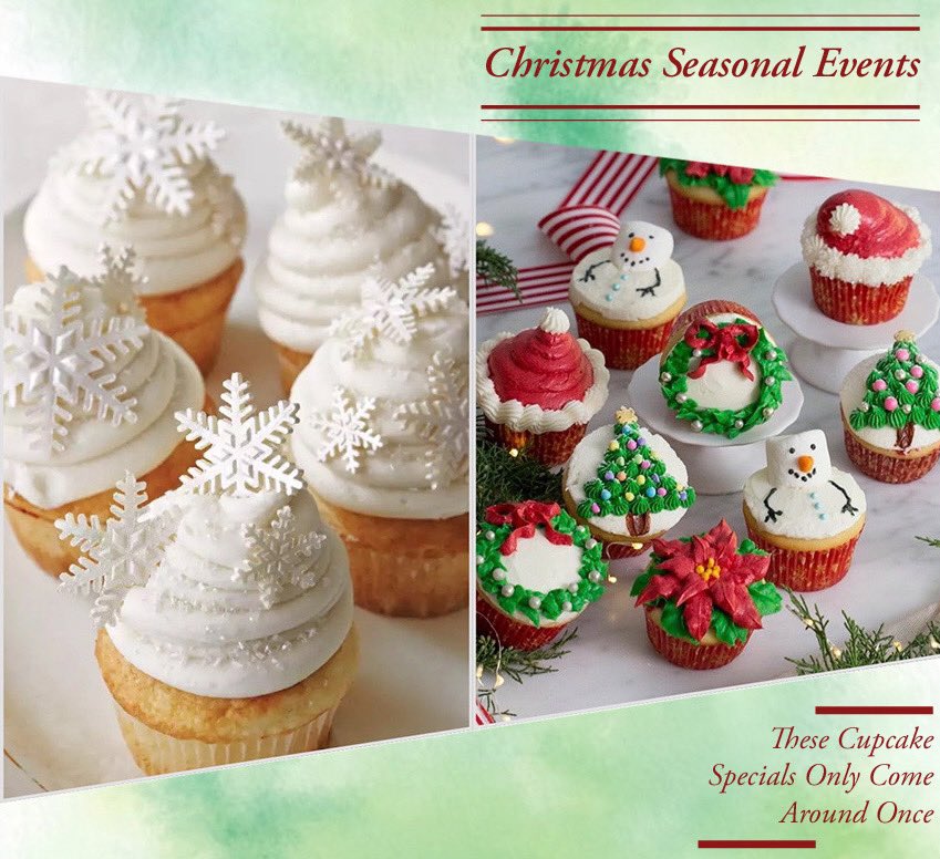 zingercakez's tweet photo. Christmas is a jolly holiday. So how about when the time comes you stop on by. #christmas #cupcakes https://t.co/YC2tC7byx4