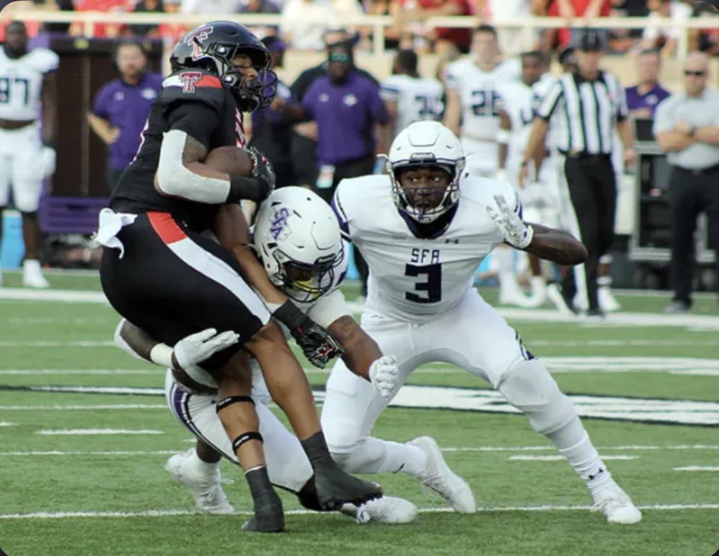 #AGTG Blessed to receive an offer from Stephen F. Austin university!🟪⬜️