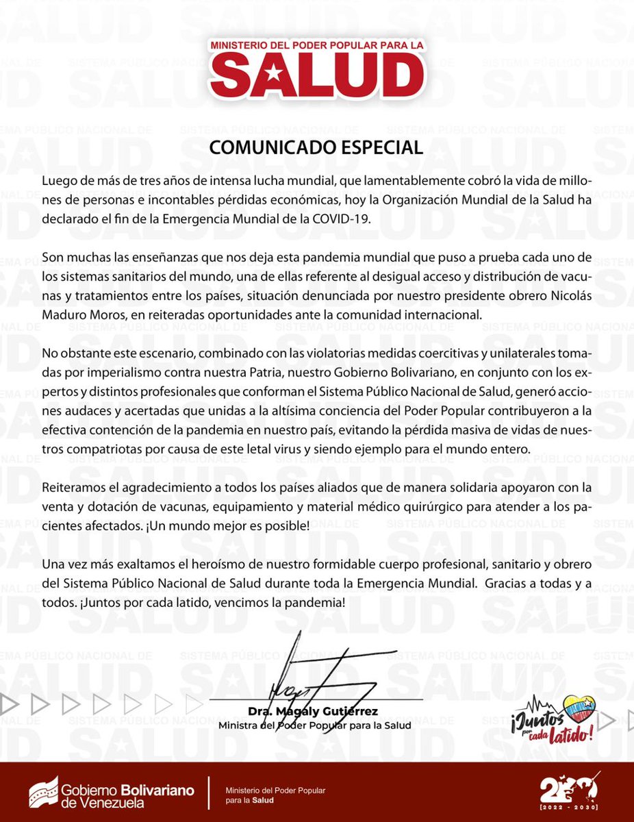 MPPSalud tweet media