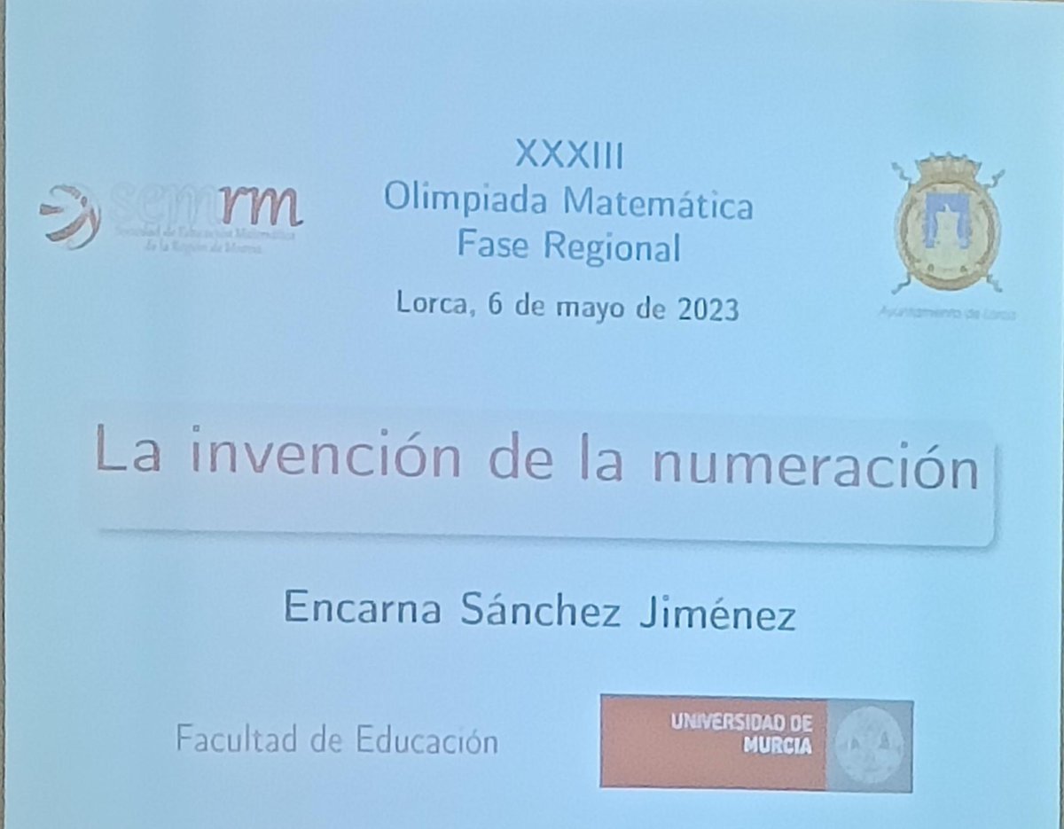 fecsjvmu's tweet photo. Desde Lorca y con la colaboración del @SEMRM_  XXXIII Olimpiada Matemática con la participación de 2 alumnos del cole @colegiosfec https://t.co/tCrlq7FiMF