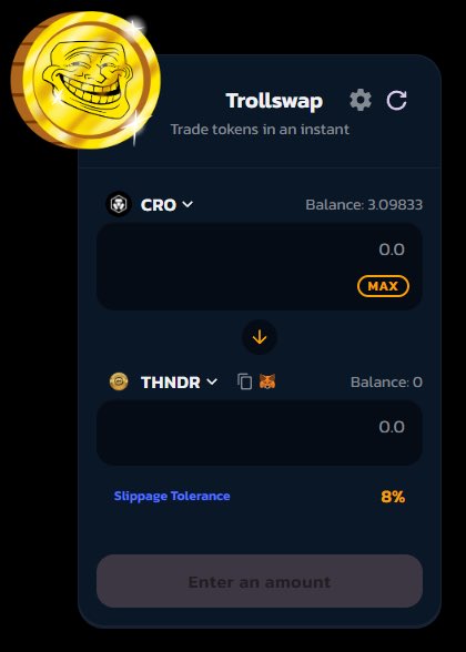 ThunderTokenCro's tweet photo. Great News #Crofam 
@ThunderTokenCro is now whitelisted on https://t.co/ATB2LlB8Oz 
So get yourself some #ThunderTokenCro on https://t.co/ATB2LlB8Oz 
Bring some Thunder to @cronosapp 
Let’s make #ThunderToken Great again #Cronos #Cryptocom #FFTB 
@elonmusk @BBCBreaking https://t.co/IdNICK48Og