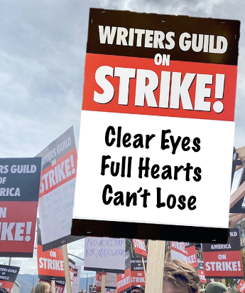 KariBarlas's tweet photo. #VirtualPicketLine
#WGAStrong #WGAStrike #UnionSolidarity https://t.co/SyuxuXCtD1