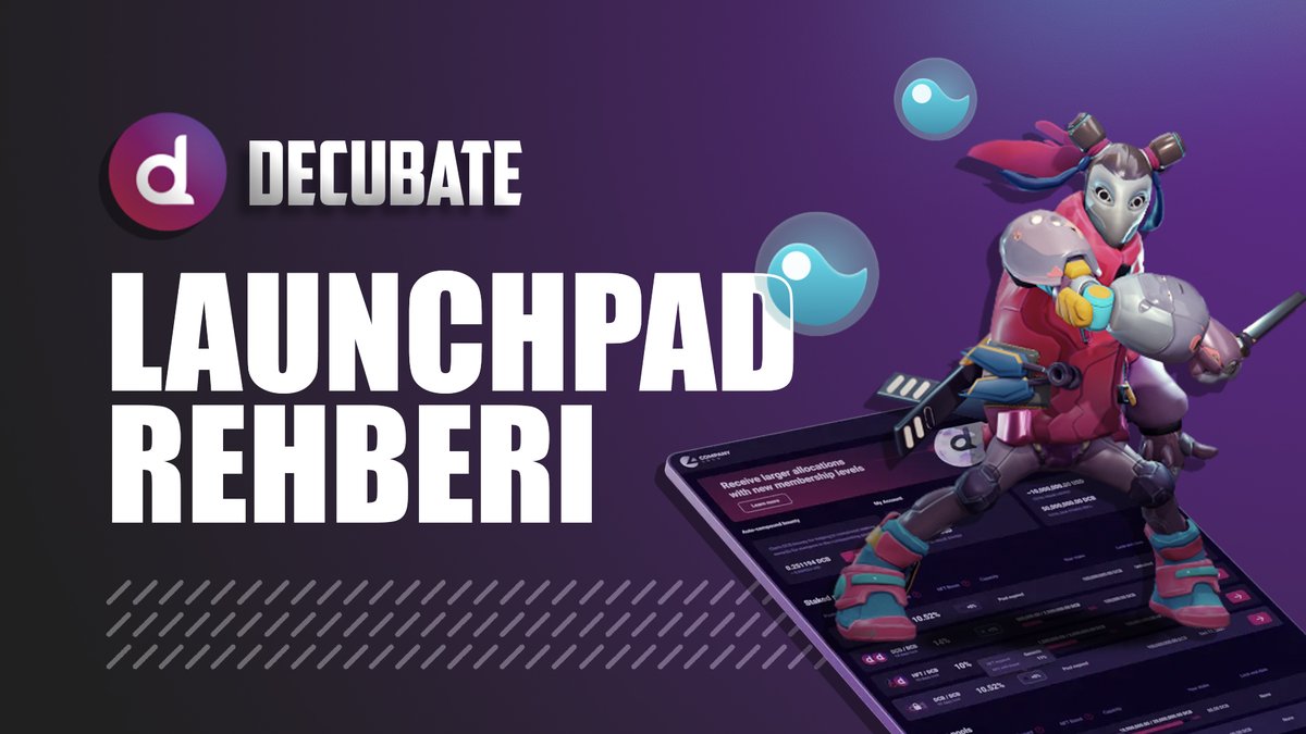 Twitter'da da 2 şanslı takipçime <a href="/decubate/">Decubate</a> platformunda Bronz TIER vermek istiyorum.

Basit 2 görev var
1⃣ Telegram kanallarına katıl
      ➥ t.me/decubateturkiye
      ➥ t.me/VMPreSale
2⃣ RT+❤️

Hepsi bu 🤗
youtu.be/70pkVJXqMVY