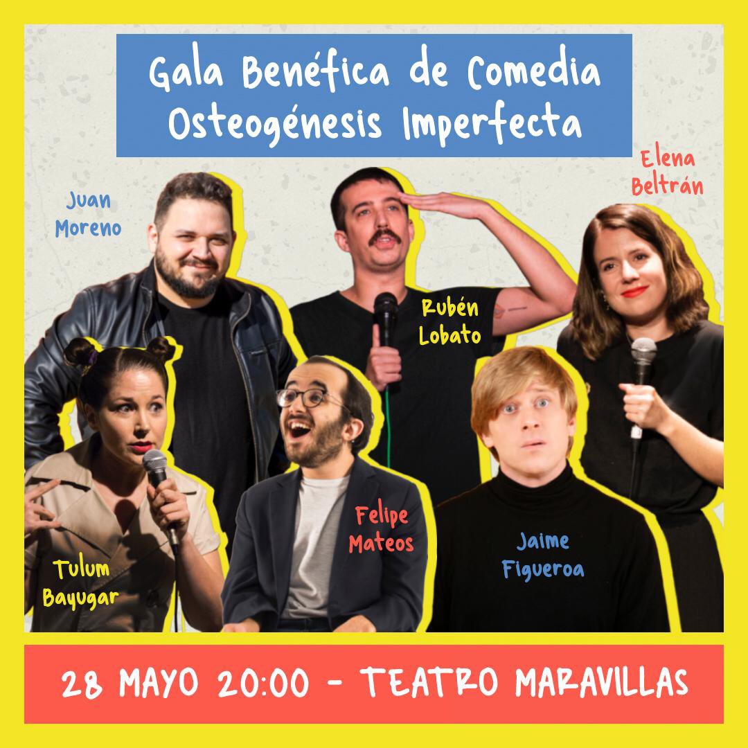 Hoy es el Día Mundial de la #OsteogénesisImperfecta y aprovecho para anunciar esto que me hace mucha ilusión. 

Todos los beneficios serán para @FundacionAhuce y la investigación para la #OI

<a href="/AHUCE/">AHUCE</a> <a href="/amoimadrid/">AMOI</a> 

#SeisDeMayo #WishboneDay