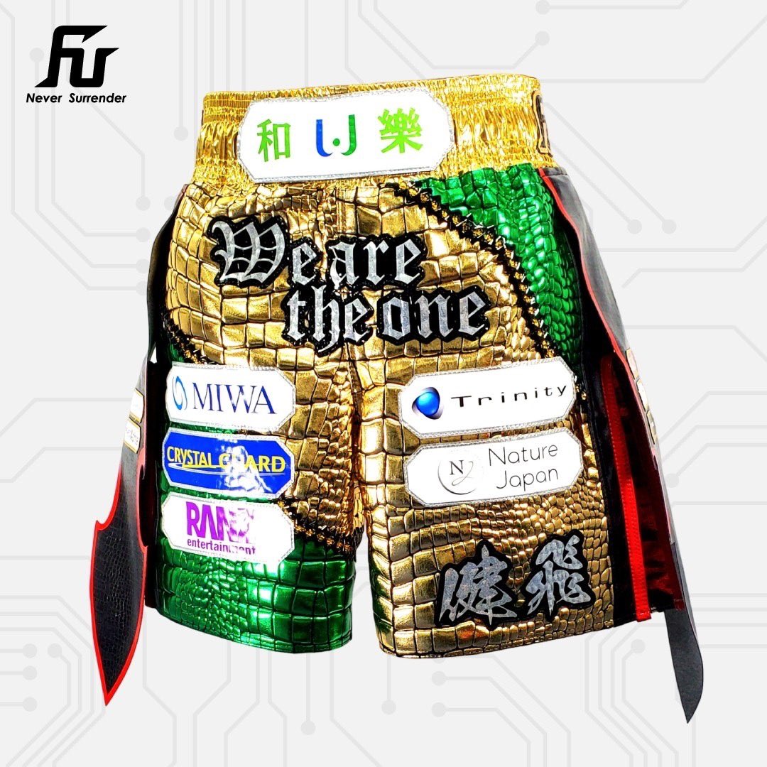 FUEGO_japan's tweet image. 【原口 健飛 選手】

～2023.3.26～

Cygames presents RISE ELDORADO 2023

#原口健飛 選手 #RISE #キックボクシング #FUEGO #キックパンツ #ガウン #アンクルサポーター