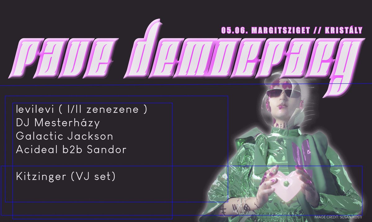 Binalebudapest's tweet photo. https://t.co/b8VRu7CLbT
OPENAIR RAVE DEMOCRACY
🤎🧡💛💚💙💜🖤💜💙💚💛🧡❤️
▶️Levi Levi, Galactic Jackson, MZ/Y Mesterházy, Acideal
▶️Gabor Kitzinger Nano vjs (SLO)

𝗖𝗲𝗹𝗲𝗯𝗿𝗮𝘁𝗶𝗻𝗴 𝗱𝗿𝗲𝘀𝘀 𝗰𝗼𝗱𝗲-𝗹𝗲𝘀𝘀 RAVE
🤎🧡💛💚💙💜🖤💜💙💚💛🧡❤️
#tillsunrise #queeringdemocracy https://t.co/tSMRajNEaS