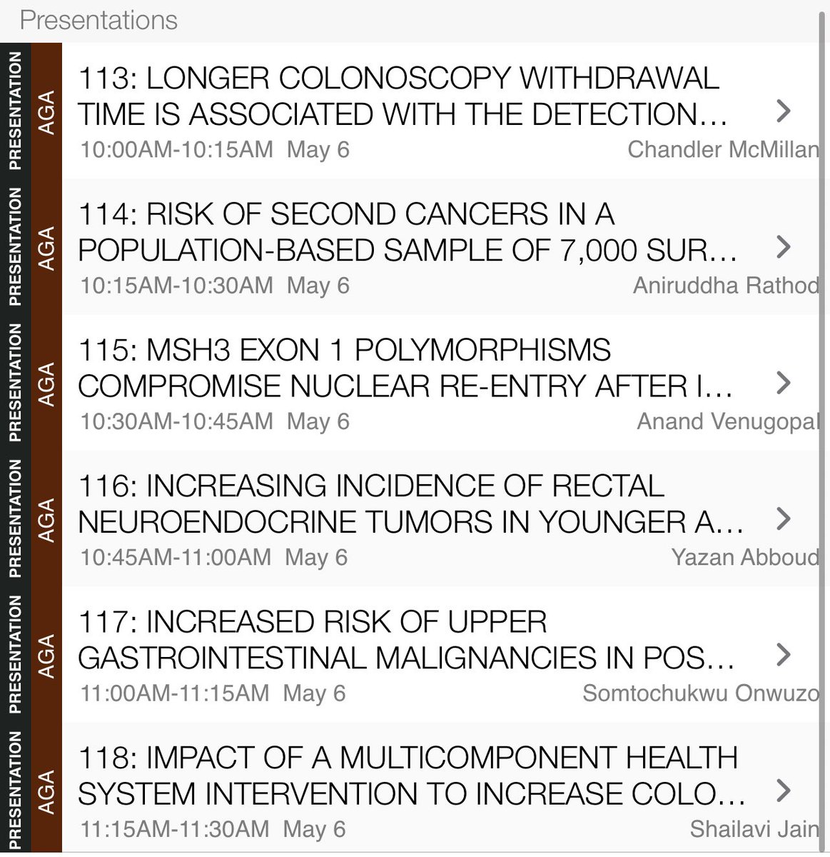 Can’t wait to hear great abstracts at the session I am co-moderating at 10 AM. Excellent start to @DDWMeeting with tons of great high risk CRC content See you at room S102! Let me know if you want any info on a whole conference with hot topics like this at @CGAIGC #CGAIGC2023