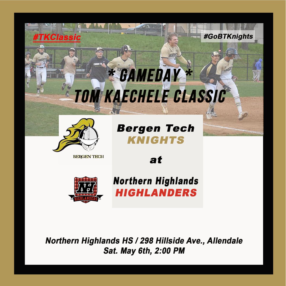berg_tech_base's tweet photo. Honored to participate in this inaugural event.
#TKClassic @BT_Knights #GoBTKnights https://t.co/tOf0RoWXnM