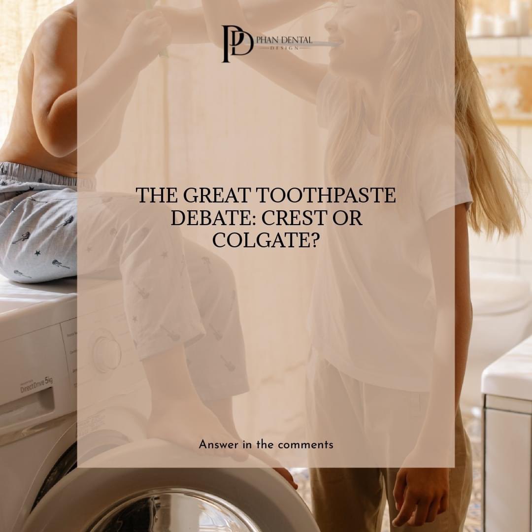 When it comes to toothpaste, it's important to choose a brand that suits your dental needs. Visit our IG for more details on the great debate.
