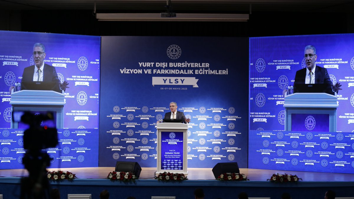 mebyyegm's tweet photo. Milli Savunma Üniversitesi Kara Harp Okulu Dekanı Prof. Dr. Gültekin YILDIZ, Vizyon ve Farkındalık Eğitimleri kapsamında YLSY bursiyerlerine "Batı'nın Türkiye Algısı ve Ermeni Meselesi" konulu konuşmalarını gerçekleştirdiler. https://t.co/WlBo7PG4eQ