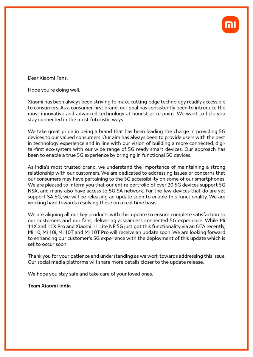 Redmi India tweet media