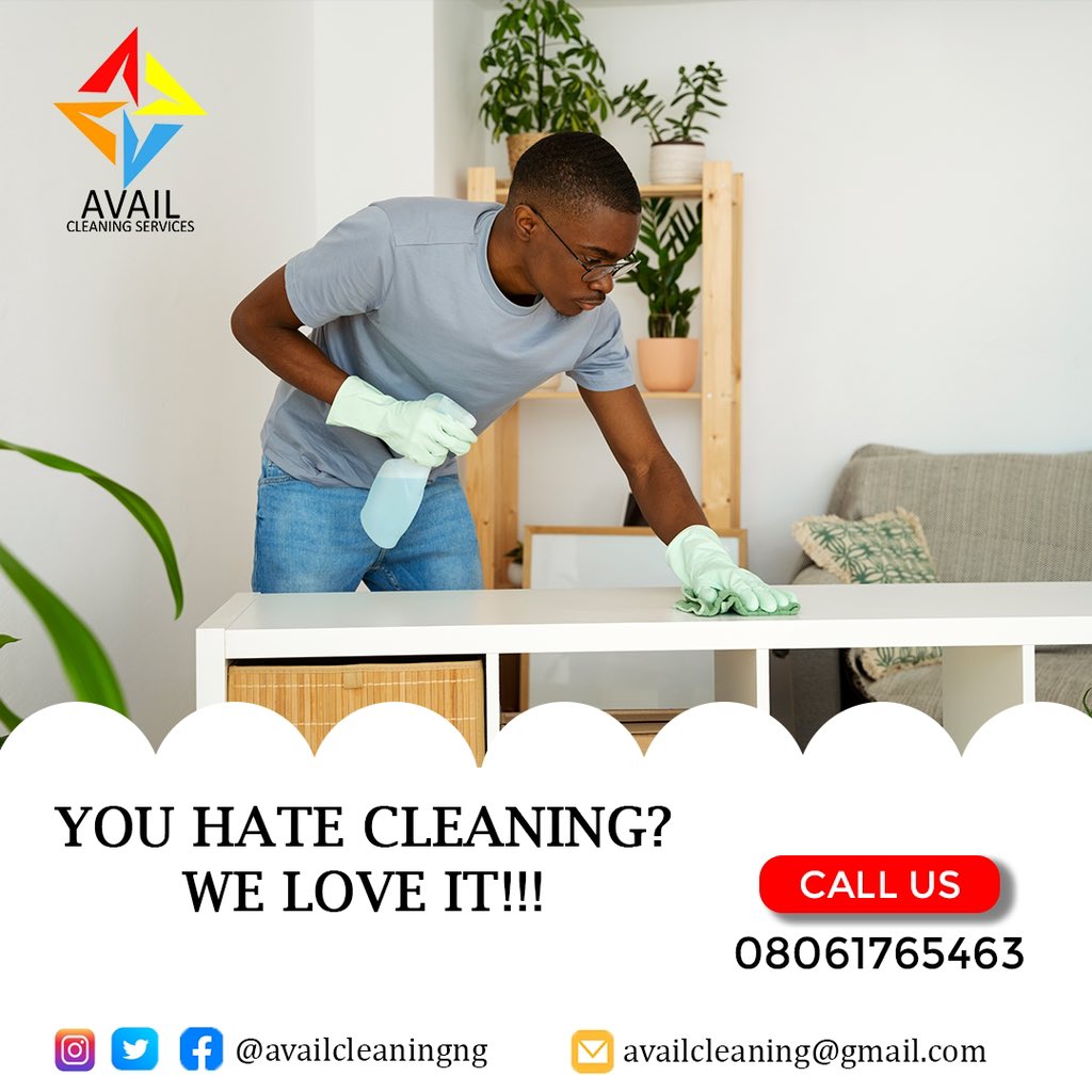 availcleaningng's tweet photo. Read it again and send us a dm🙏🏽

#availcleaningservices #availcleaningng #availcleaning #lagoscleaningcompany https://t.co/hJCIAFYqaH