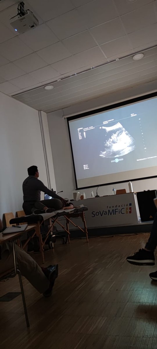 Jornada presencial del I curso de ecografia clinica para médicos de familia! No te lo.puedes perder!!!@SoVaMFiC <a href="/semfyc/">semFYC</a>