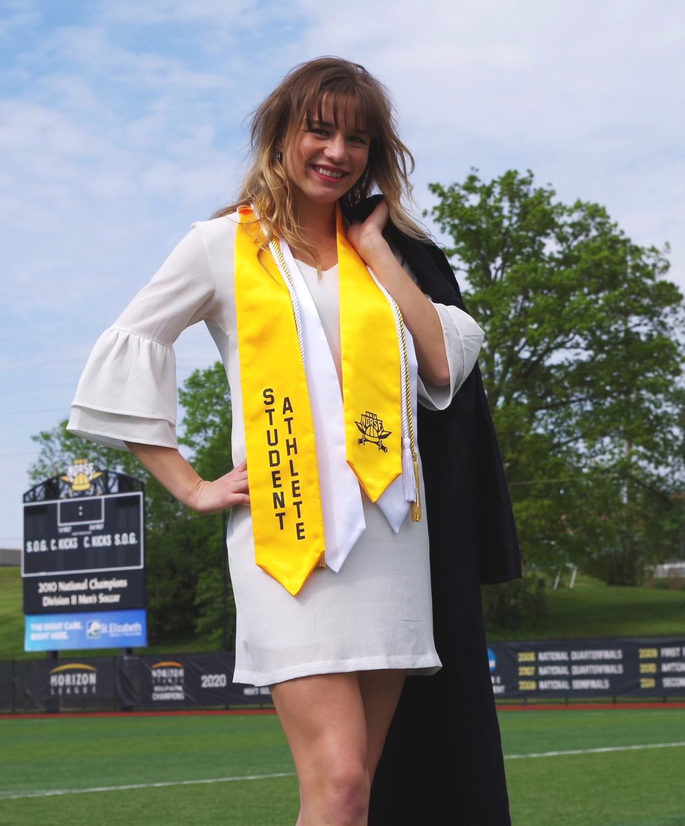 NKUNorseWSOC's tweet photo. Congratulations to Shelby Wall who is graduating this weekend with a Bachelor of Social Work &amp; a 3.94 GPA! Shelby will start a full time position in the Behavioral Health Division at Child Focus in June.  She will also pursue a Master of Social Work at NKU in August. #Norseup https://t.co/AExtIUE1Wt