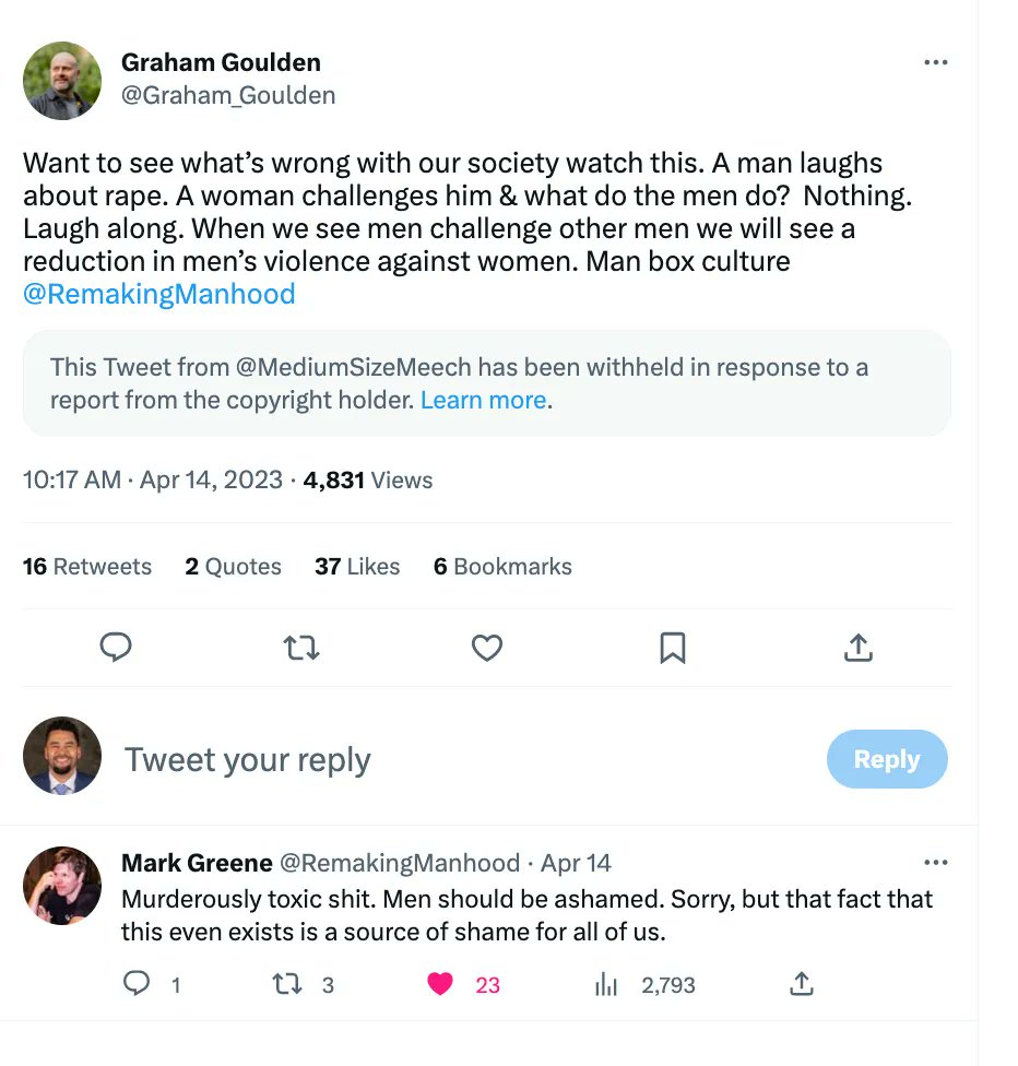 teams_men's tweet image. #Coaches of male teams:
#ExpertsInTheField @Graham_Goulden @RemakingManhood reax to the #DavidChoe video is must read for you and your players