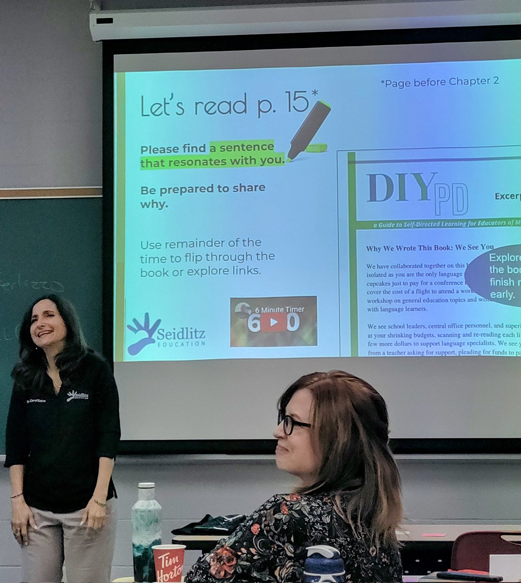 #DIYpd4MLS so excited to be doing this workshop with  rockstar #CarolSalva in Moncton, New Brunswick Canada at the Université de Moncton campus with #TESLNB