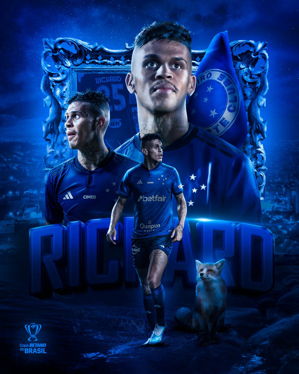 CopaDoBrasilCBF's tweet photo. Tudo tem seu tempo, e o Richard sabe bem disso. Ele trabalhou incansavelmente para ajudar o @Cruzeiro, rezou tanto por essa oportunidade de homenagear o irmão caçula... e conseguiu os dois de uma vez só. Jamais esqueceremos, @richard94. Você e Ryan estão marcados na história da #CopaBetanodoBrasil! 🥺💙

#EsquentaDasOitavas • @Cruzeiro

🎨 itavaresdesign