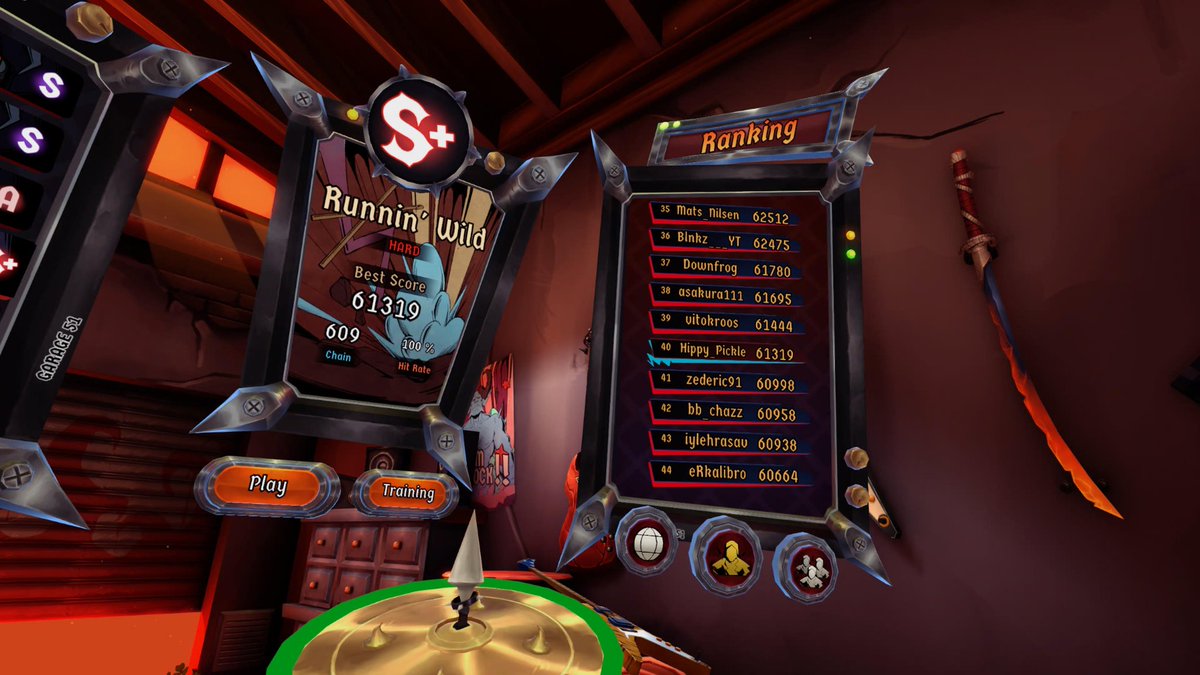 Hippy_Pickle's tweet photo. Well it's took some doing but really happy with 4th & 3rd in the world on easy & medium on @PlayDrumsRock by @Garage51studio. Gotta work on that hard rank but 40th is pretty decent 🤘😁
#PS5 #PSVR2 #gamecatARMY #Gamecats https://t.co/rzBUYRsSlT