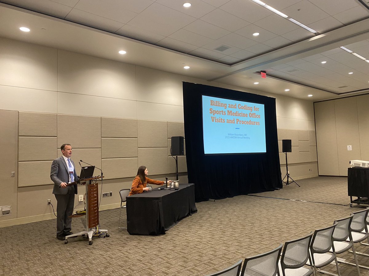 yukasportsmed's tweet image. #amssm2023 billing and coding ICL! Thank you Will Rosenberg for your expertise @TheAMSSM