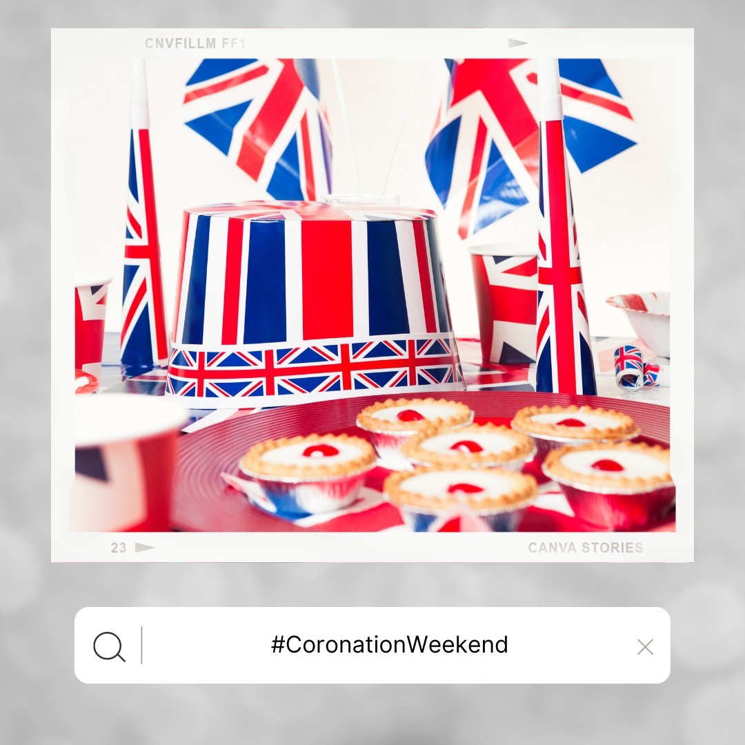 Are you celebrating the King's #Coronation this long weekend?