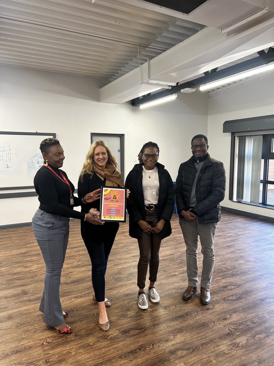 Thank you Kate Nicholl (MLA)  <a href="/KateNicholl/">Kate Nicholl</a> for endorsing the ‘Hi M8 - Mental Health Campaign’ today.