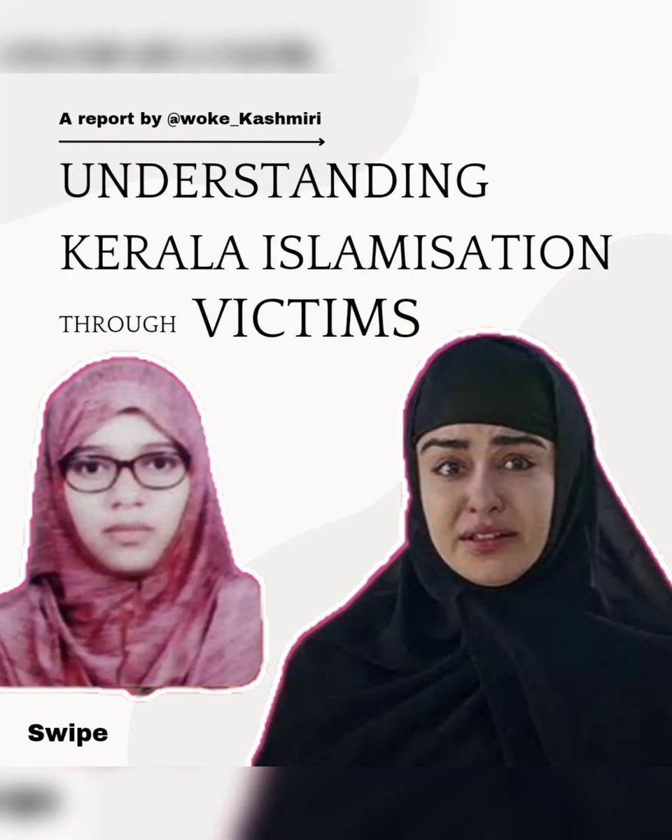DebashishHiTs's tweet photo. Victims of #ISIS & #PFI gameplan & project to trap teenage #Hindu & #Christian girls through #LoveJihad and then brainwash them to convert to Islam and recruit as Jihadi brides or #Terrorists listen to surviving victims #TheKeralStory #KeralaStory #BitterButTrue #KeralaFiles https://t.co/7EB8H8vejx