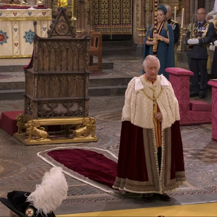 TheGhoti's tweet image. The “platypus-womble” look is very much in vogue this season. #Coronation