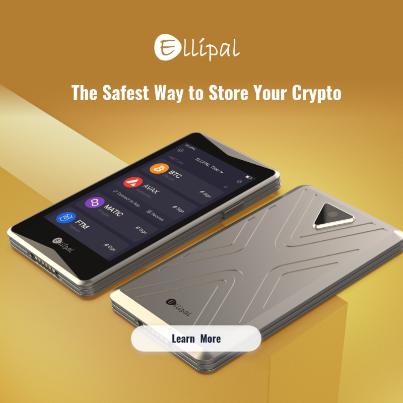 ELLIPAL's tweet photo. Only You Hold the Keys🔑, Get the Best Crypto Cold Wallet Now!

🔎 Fully Metal Body
🔒 100% Air-gapped Security
🔥 Support 50+ blockchains and 10,000+ tokens.