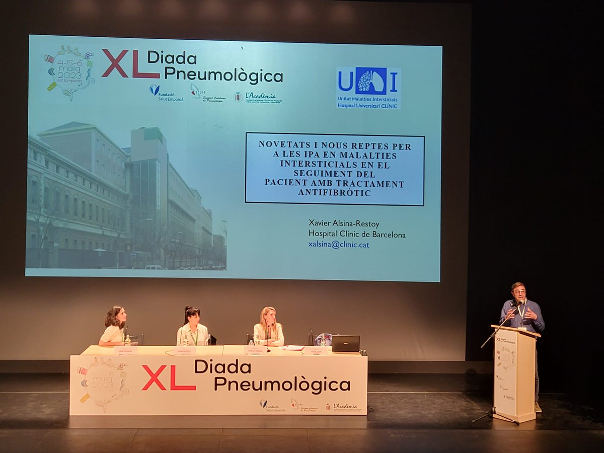 Novedades y nuevos retos para la enfermería respiratoria en enfermedades intersticiales. Presentación de Xavier Alsina (<a href="/RestoyXavier/">Xavier Alsina Restoy</a>), director del Màster de #Enfermería Respiratoria UB, en la #diadaneumologica organizada por <a href="/socapnet/">SOCAP 🫁</a>