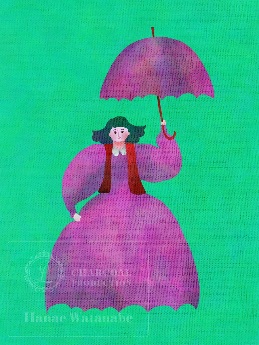 Umbrella girl.

#illustrationart #illustration #ILLUSTRATION2023
