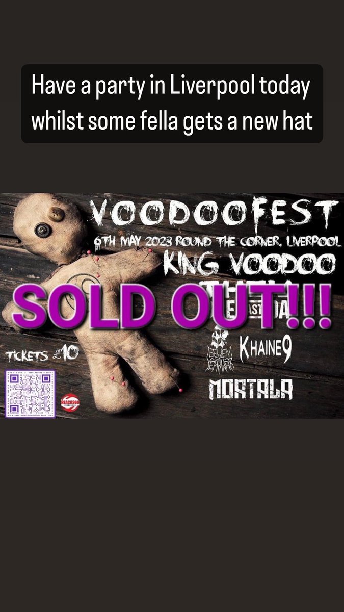 andyfinlay07's tweet photo. #voodoofest Sold Out @Reach360Promo @Kingvoodoo14 https://t.co/KZVvRtPiiL
