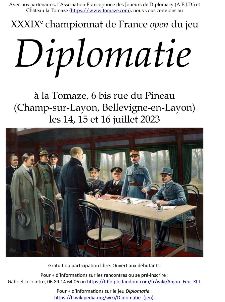 Open de France des Jeux d'Histoire tweet media