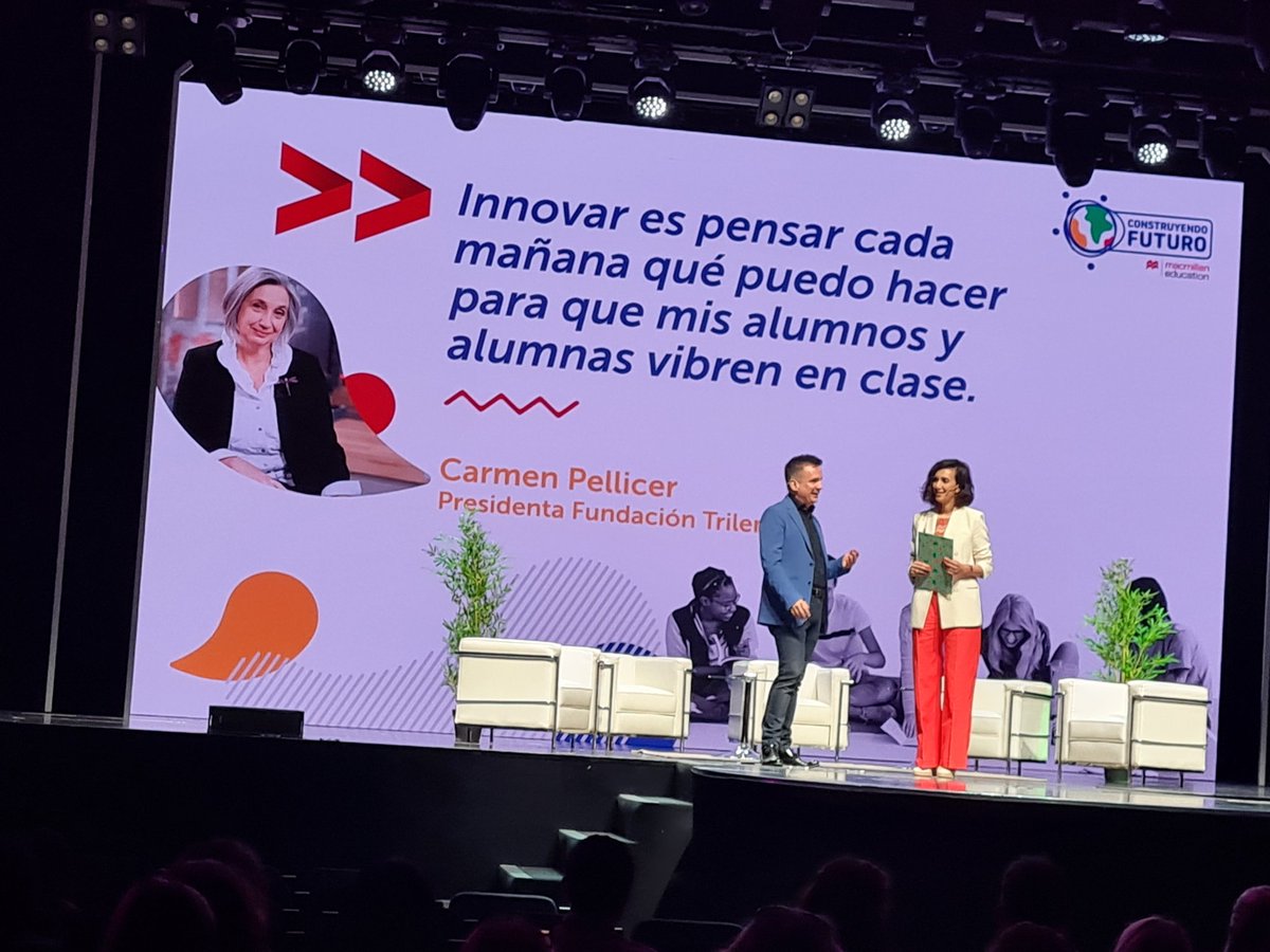 180 años a nivel global de <a href="/MacmillanSpain/">Macmillan Education</a>  inyectando + ADN innovador a n/Profes q siguen #ConstruyendoFuturoMadrid . ¡BRAVO <a href="/carmenpellicer/">carmen pellicer</a> x contagiar tu entusiasmo! <a href="/Cotec_Innova/">Fundación Cotec</a> #mejoratuescuelapublica <a href="/MartaBab/">Marta B R</a> <a href="/fundacionbotin/">Fundación Botín</a>