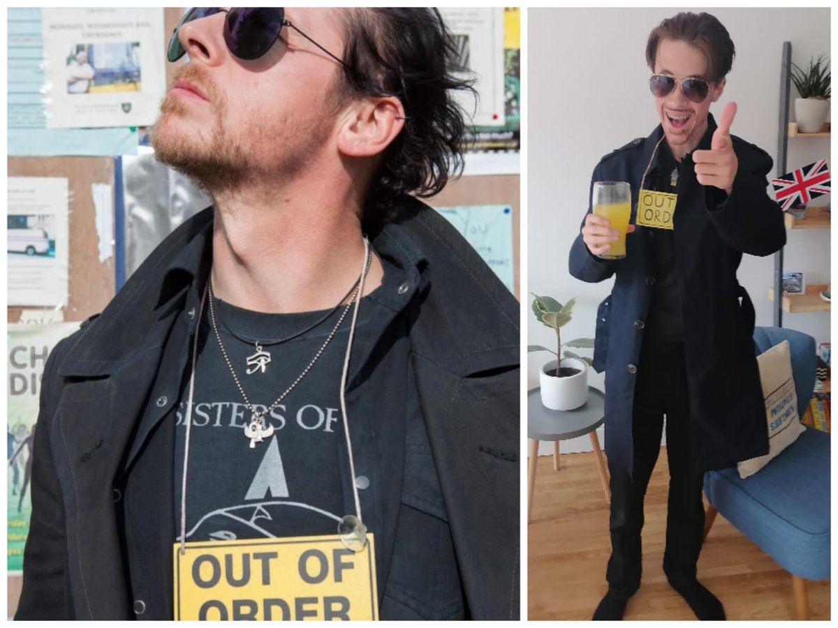 42daneverett's tweet photo. On this day of the coronation I chose to dress up as the true king, Gary King
@simonpegg @edgarwright https://t.co/k6Gyn1Ok4k