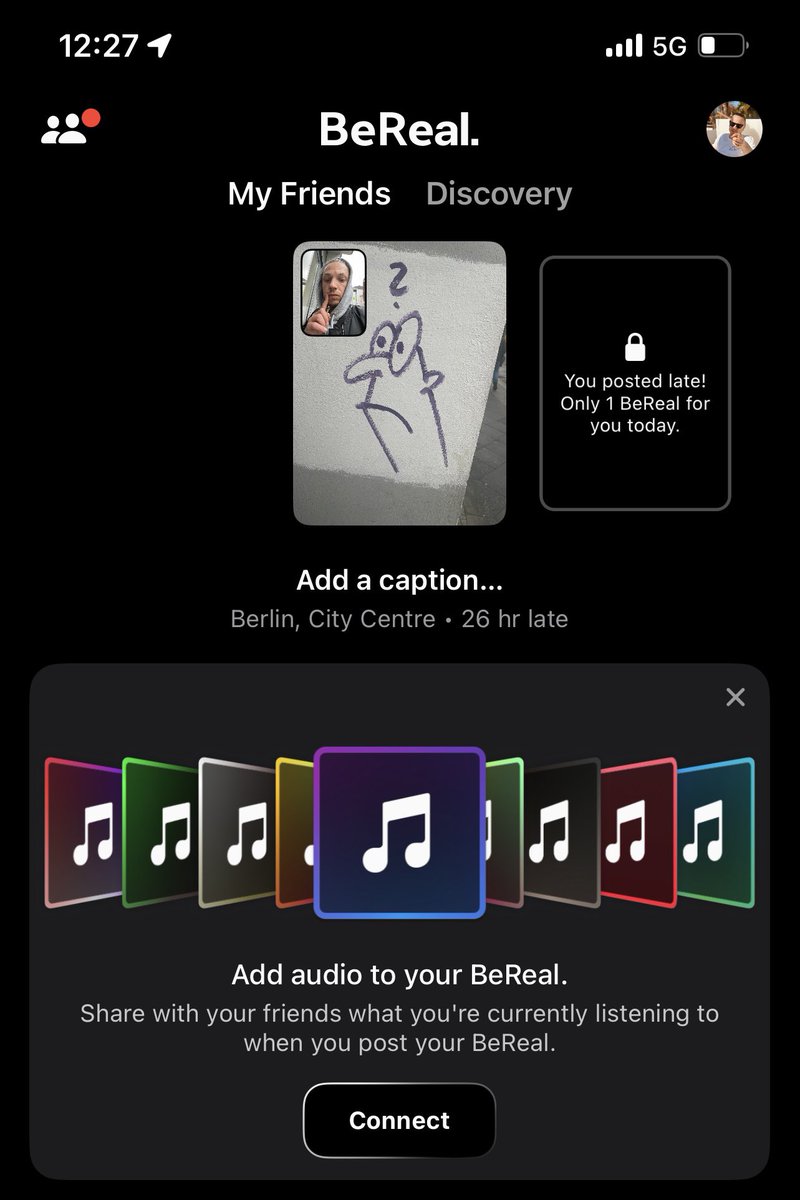 Audio für <a href="/BeReal_App/">BeReal.</a>. Geht doch was in den letzten Wochen bei #BeReal