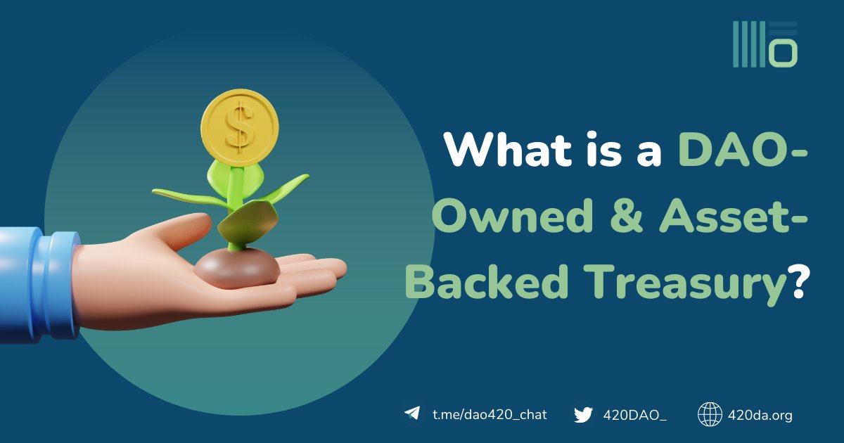 🌱The capital committed in the daily auctions forms the treasury 🌱The treasury is a pool of assets owned by the DAO & its token holders 🌱The treasury can be used to buyback & burn the tokens Wish to become a shareholder in the Treasury?👉app.420da.org #Avalanche
