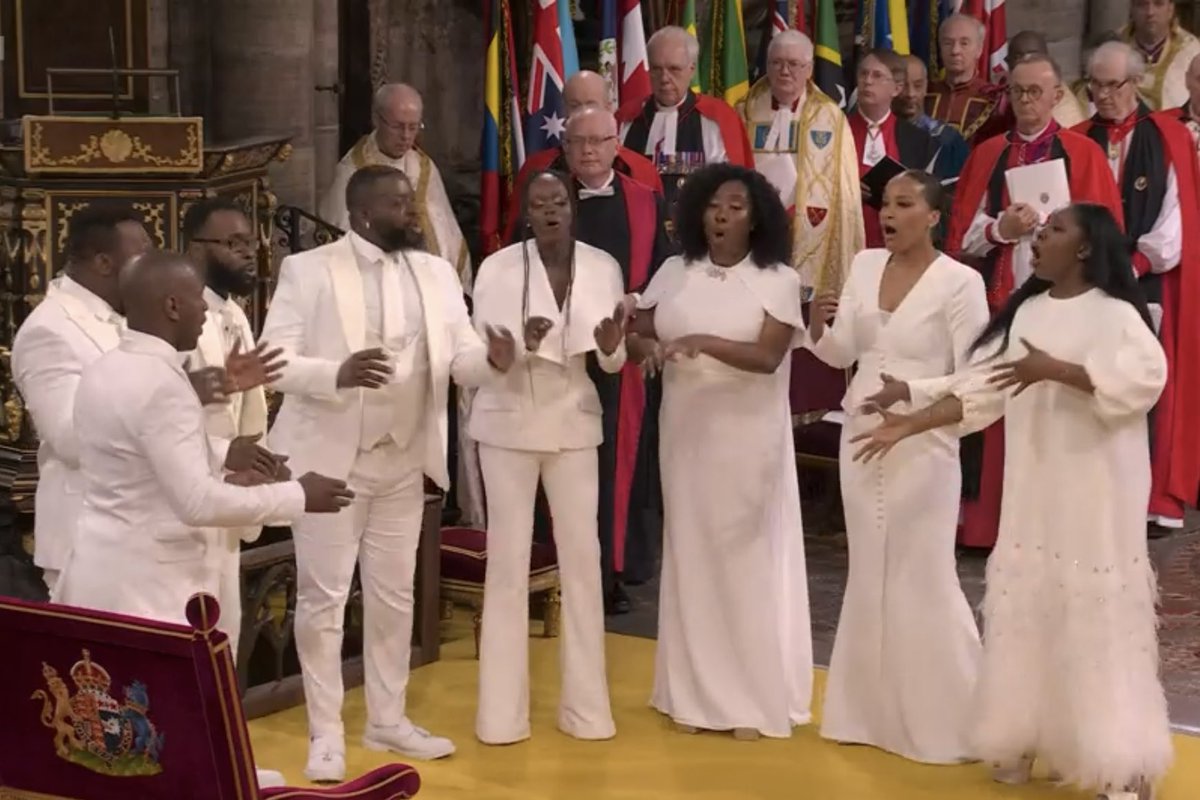 st_eppel's tweet photo. There is no TV show that wouldn't be improved immediately by the addition of a gospel choir #Coronation https://t.co/4hMPwRNyEH