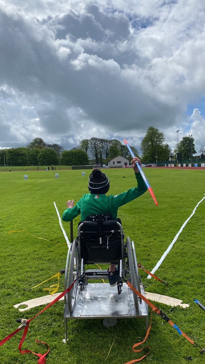 Fantastic work been done by <a href="/IrishWheelchair/">IWA</a> for Para athletics today in Templemore congratulations to all involved <a href="/irishathletics/">Athletics Ireland</a>