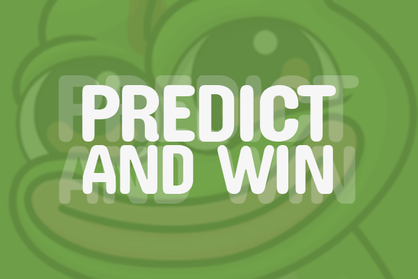 Win 208,567 $PUPU in 24 hrs! 🐸

Predict $PUPU market cap in 24 hrs (closest guess wins).

To enter: Like &amp; Retweet, tag a friend for each guess. 

Winner gets tokens in ⤵️
0x3b2C6E3fB3B5D9E1B13e0D50CaaefddB4Ba0aB56

If $PUPU's market cap goes up 100x, the prize gets bigger!