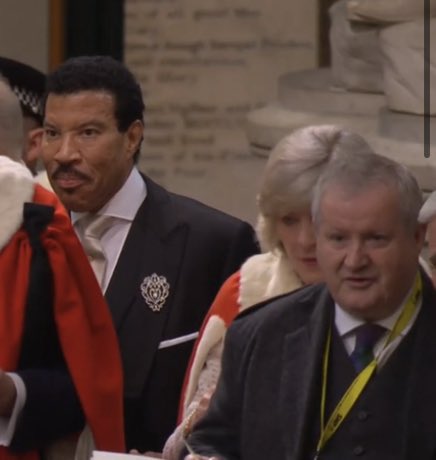 Imagine going to a historical event such as a coronation and wearing a bloody lanyard, honest to God 🙄