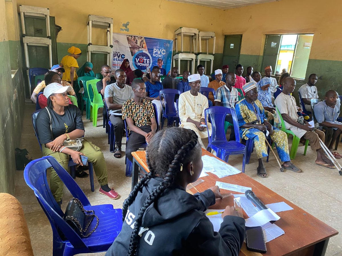 DEANinitiative's tweet photo. More Community-Level Citizens Election Feedback Sessions were held this week in Abaji, Abuja FCT.
We will share report soon.
#SixtyPercentOfUs #iPledge2Vote
@YIAGA @UNDPNigeria https://t.co/dmIX9biE3i