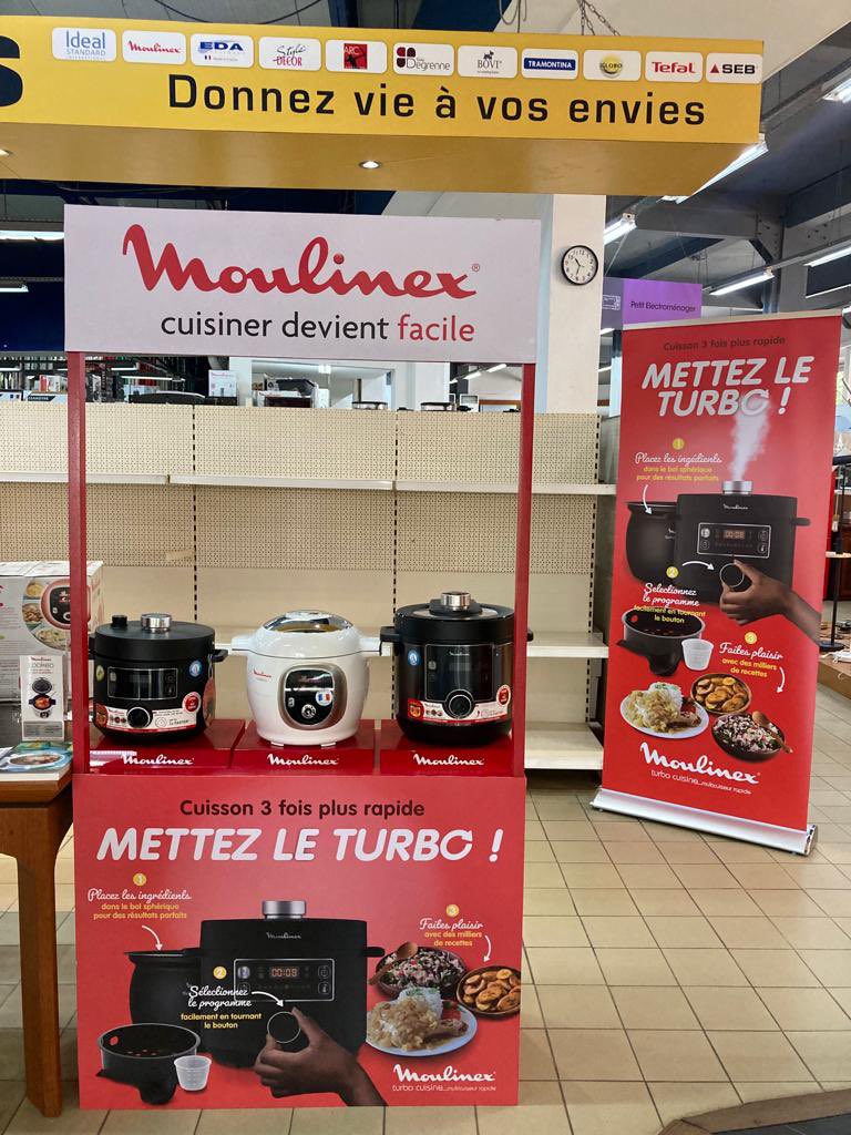 MuseAgence's tweet image. Venez goûter l’expérience @MoulinexFrance du tout nouveau Turbo cuiseur aux Galeries Peyrissac.

@GroupeSEB 
#welovebrands #welovemuse
#groupeSEB #businesspartner