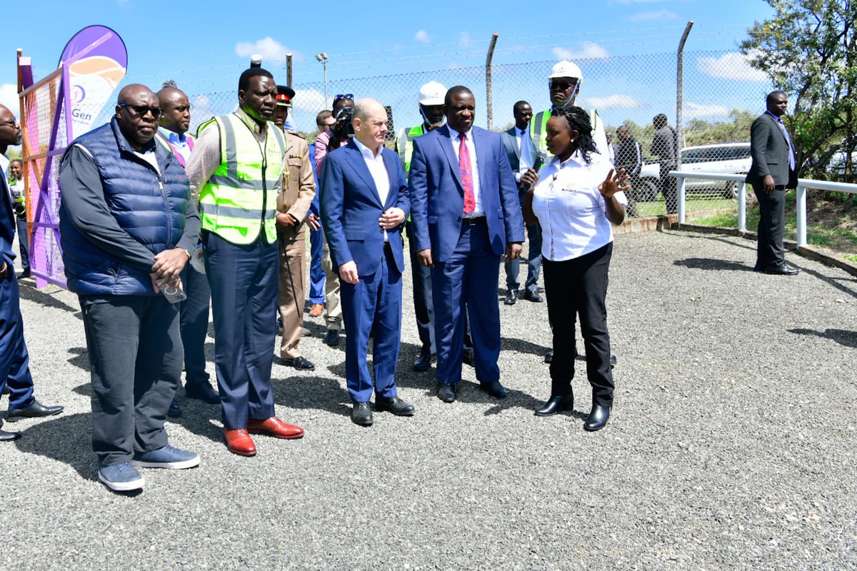 KenGenKenya's tweet photo. This event provided an opportunity for KenGen to showcase its innovative and sustainable approaches to geothermal energy production, including the other direct uses of geothermal steam at the Olkaria Geothermal Spa. #GermanyInOlkaria #GreenEnergyKE^TK https://t.co/vGOPaeqoxd