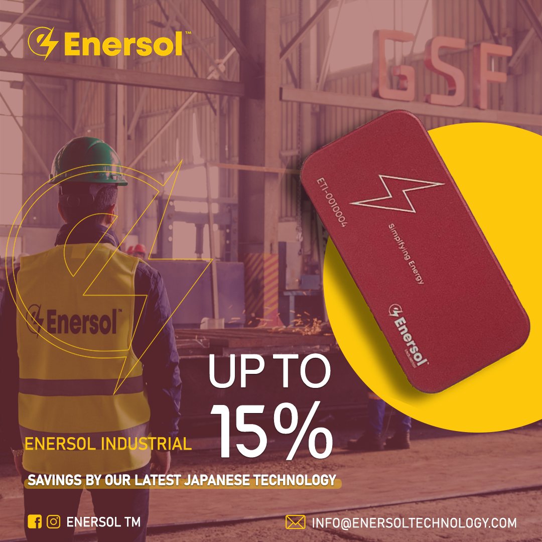 Enersoltm's tweet image. Enersol™ Industrial saves you up to 15% of your electricity bills!
Hello Enersol™ ✅️
Goodbye Energy Waste❌

#HelloEnersol #Enersol #Techsol #Savings #Energy #BeAPart #AStepForward #business #japan #tokyo #Global #electrical #business