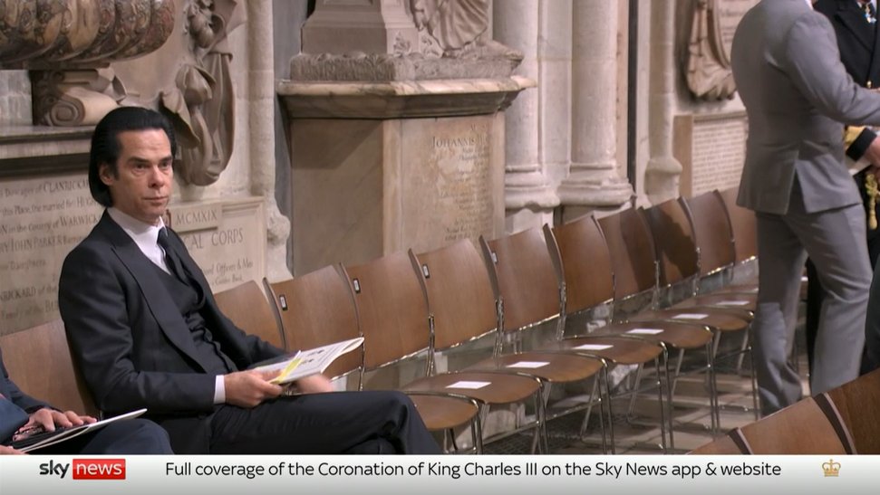 GoldenVision90's tweet image. Nick Cave and the Back Seats #Coronation