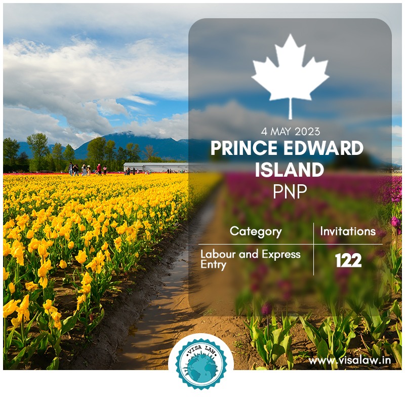 VisaLawFirm's tweet photo. Prince Edward Island (#PEIPNP) invited 122 candidates in Labour and Express Category on 4 May 2023
#visalawfirm #PrinceEdwardIsland #visaapproval #PNP #immigrationlawyer #visalawfirm #visaapplication #pnpdraw #immigrarionupdate #VisaLawyer #ExpressEntry https://t.co/Rj6VkAcvxr