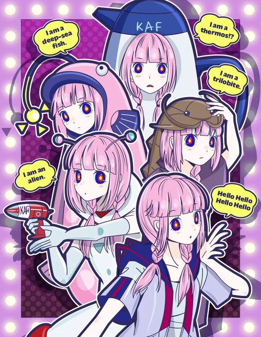 ぴんくイラスト多くなってきた  #あなたのぴんく色の作品を見せてください