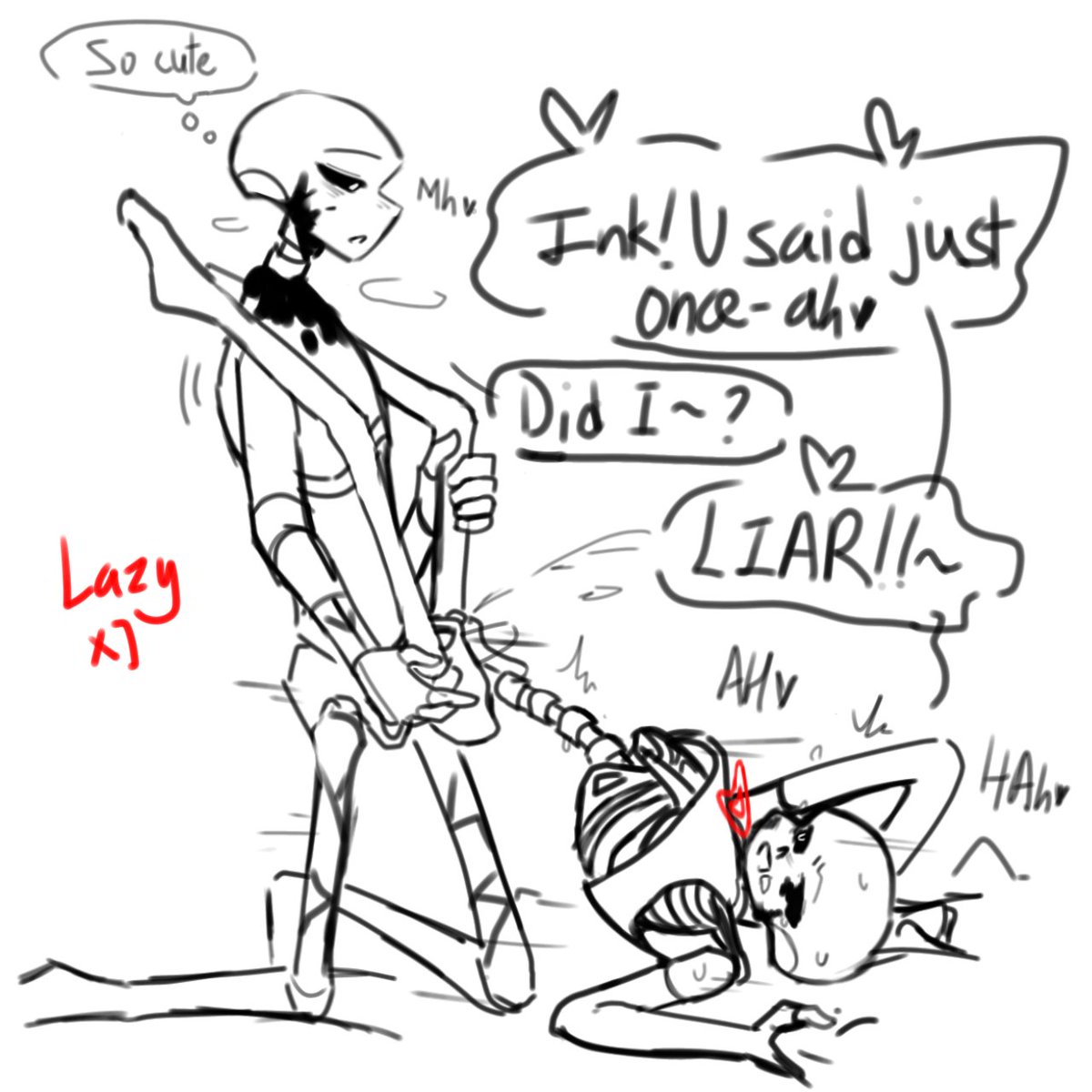 Water_suii's tweet photo. Yesh babies 😩😌💕

Ink belongs to Myebi/comyet
Killer belongs to Rahafwabas
#キライン #undertail #inkiller #inksans #killersans #UndertaleAU好きさんと繋がりたい #undertalensfw https://t.co/01t32DQ4rd